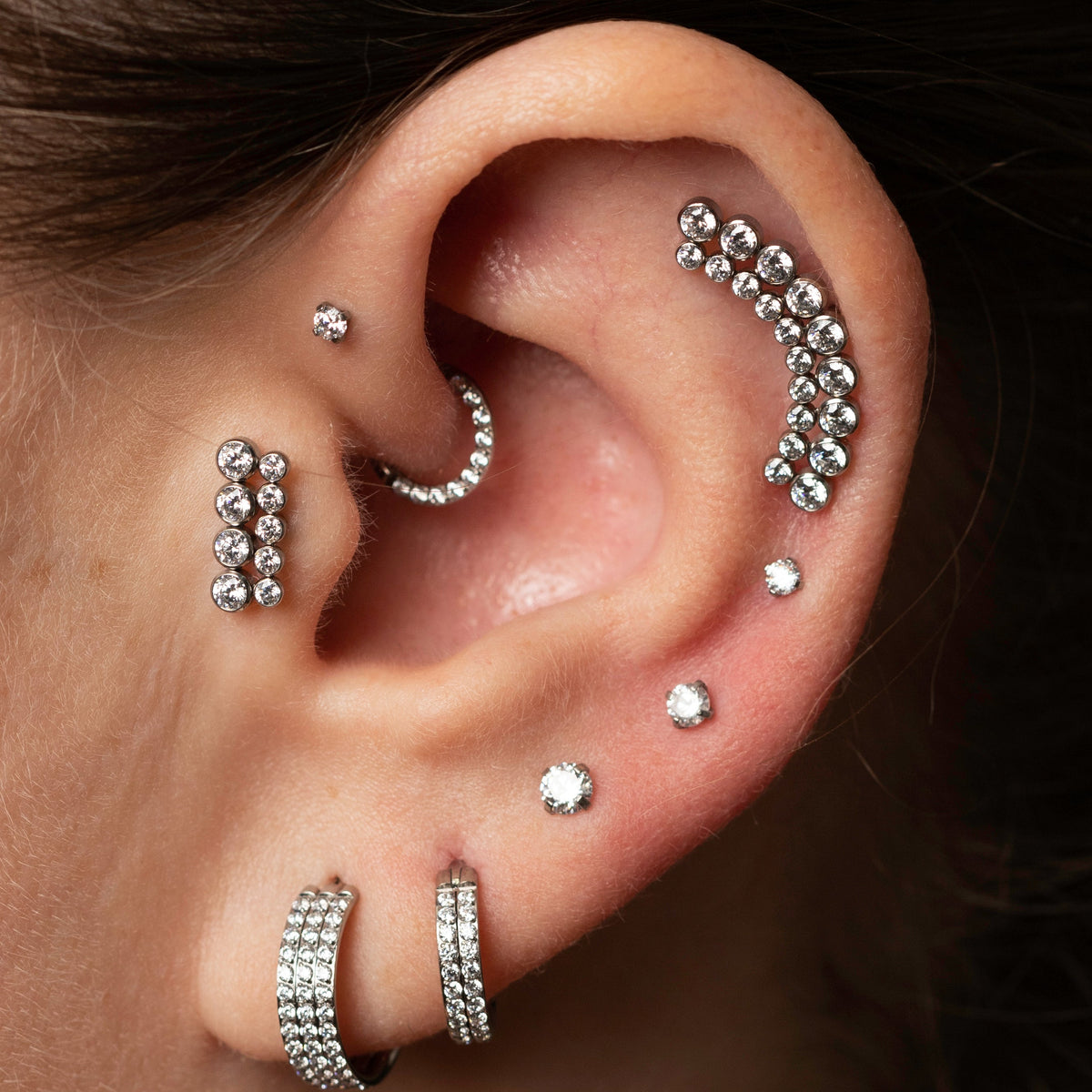 Piercing Argola Zaya - Titânio
