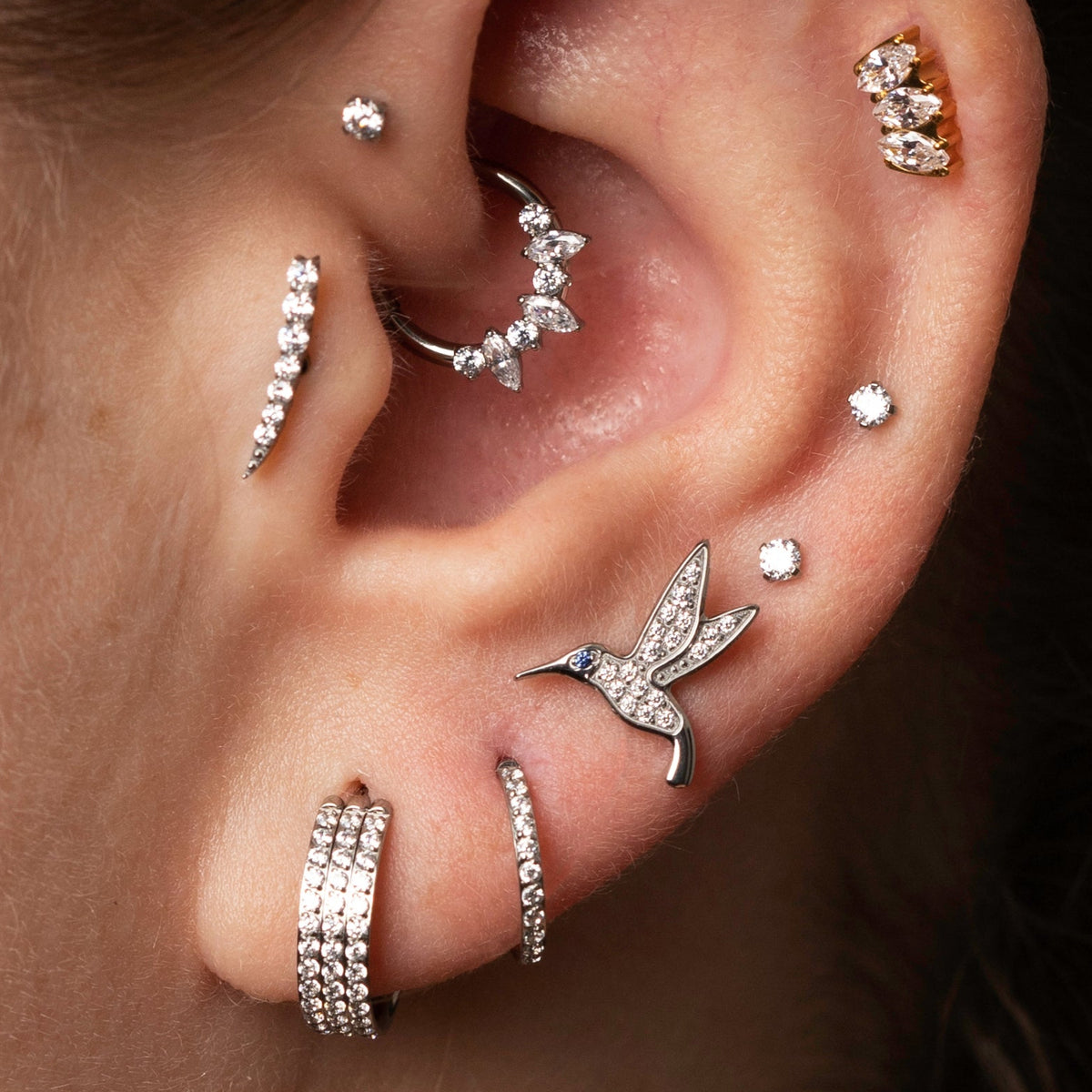 Piercing Argola Zaya - Titânio