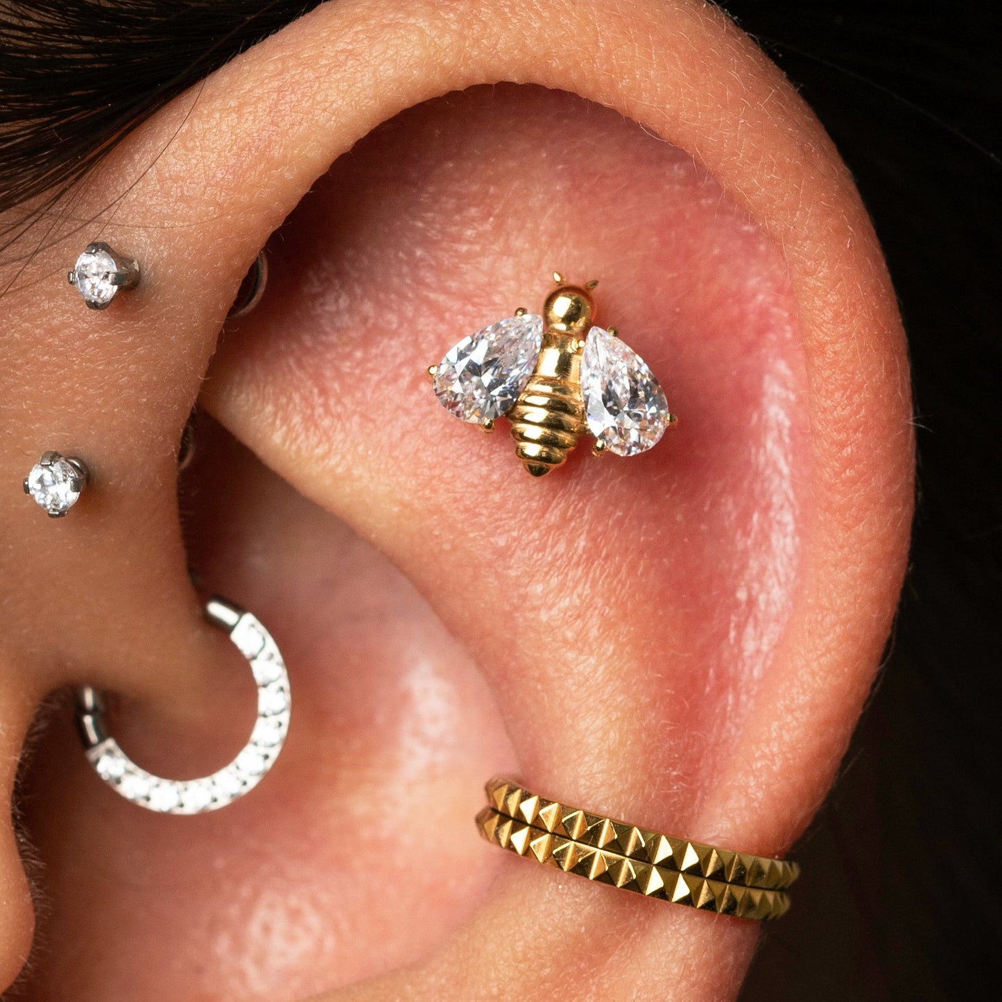 Piercing Big Bee - Titânio