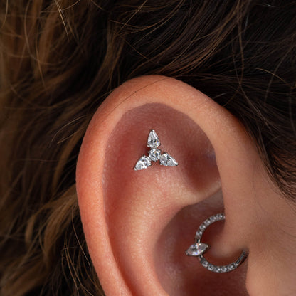 Piercing Cora - Titânio