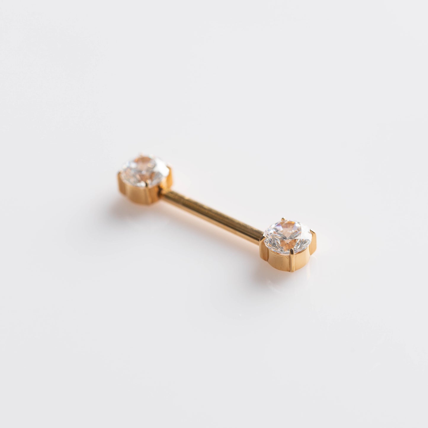 Piercing Big Nipple Dourado PVD - Titânio