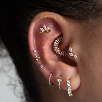 Piercing Arabesco - Titânio