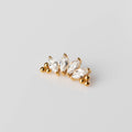 Piercing Ayara PVD Dourado - Titânio
