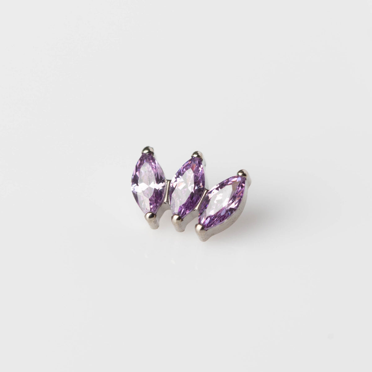 Piercing Fever Roxo - Titânio
