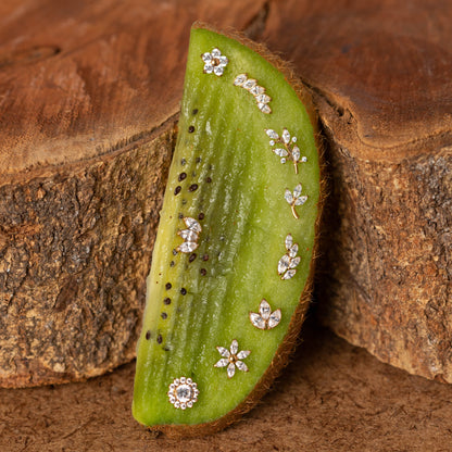 Piercing Lumen Ivy Dourado PVD – Titânio