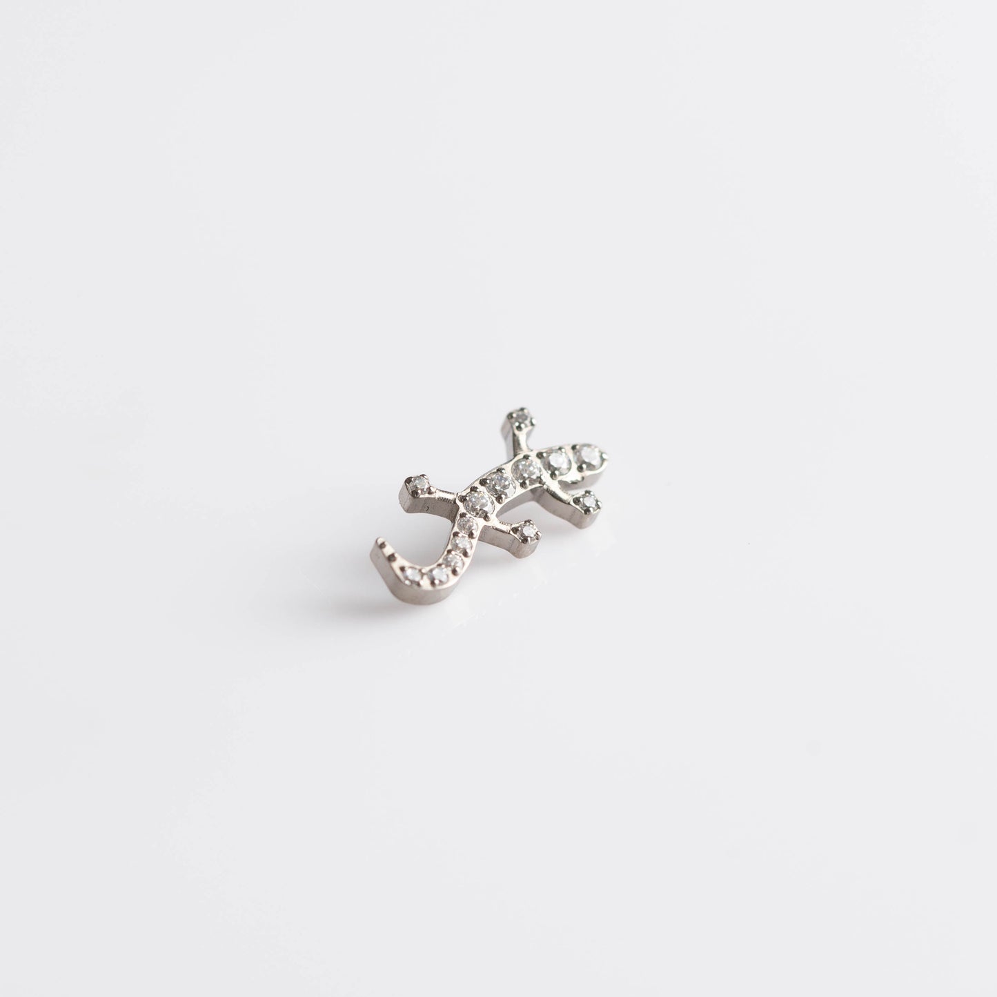 Piercing Lizard - Titânio