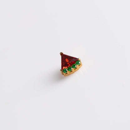 Piercing Watermelon PVD Dourado - Titânio
