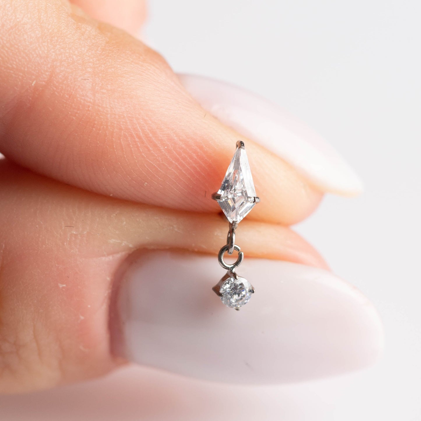 Piercing Diamond Prism - Titânio