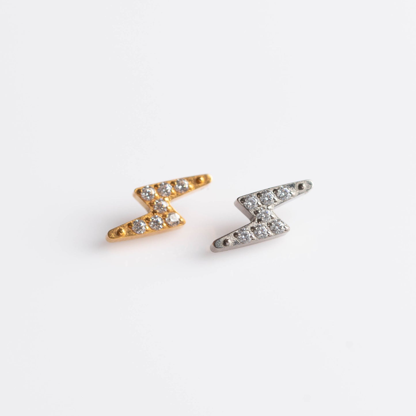 Piercing Volt PVD Dourado - Titânio