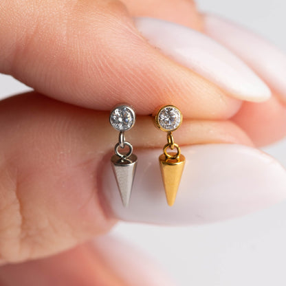 Piercing Radiant Spike - Titânio
