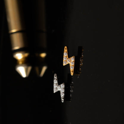 Piercing Volt PVD Dourado - Titânio