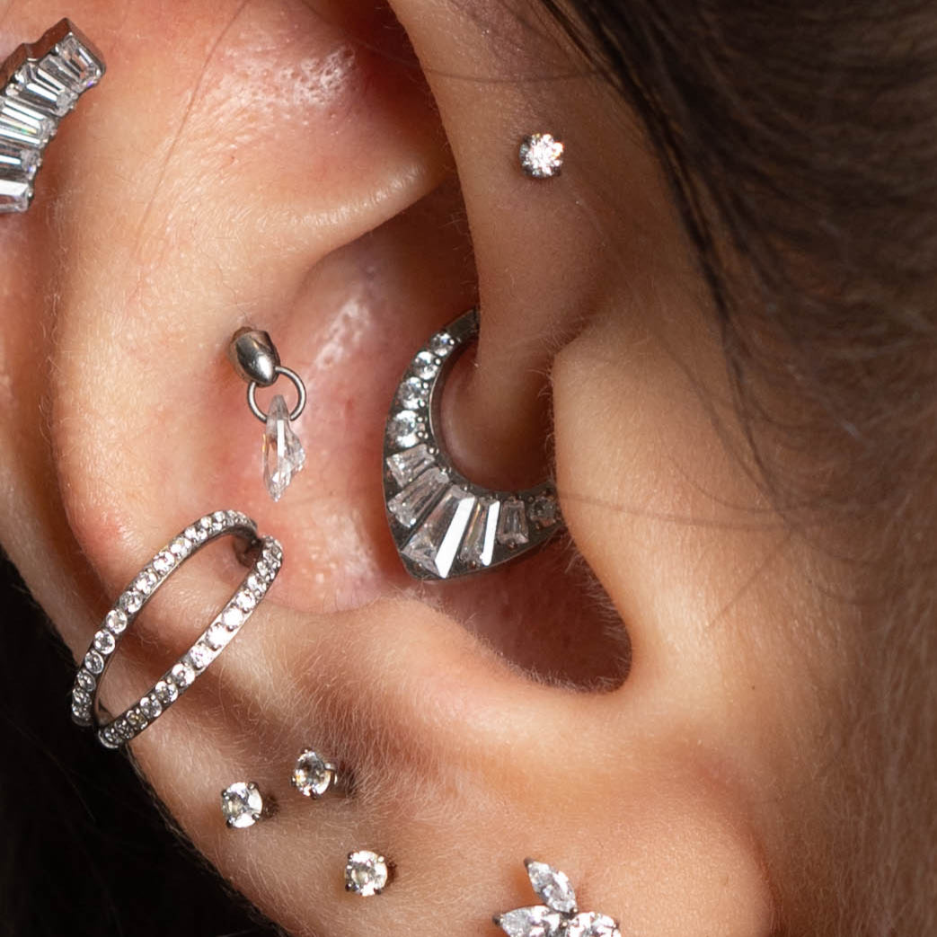 Piercing Beatrice -Titânio