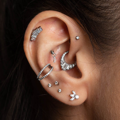 Piercing Beatrice -Titânio