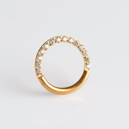 Piercing Single PVD Dourado - Titânio