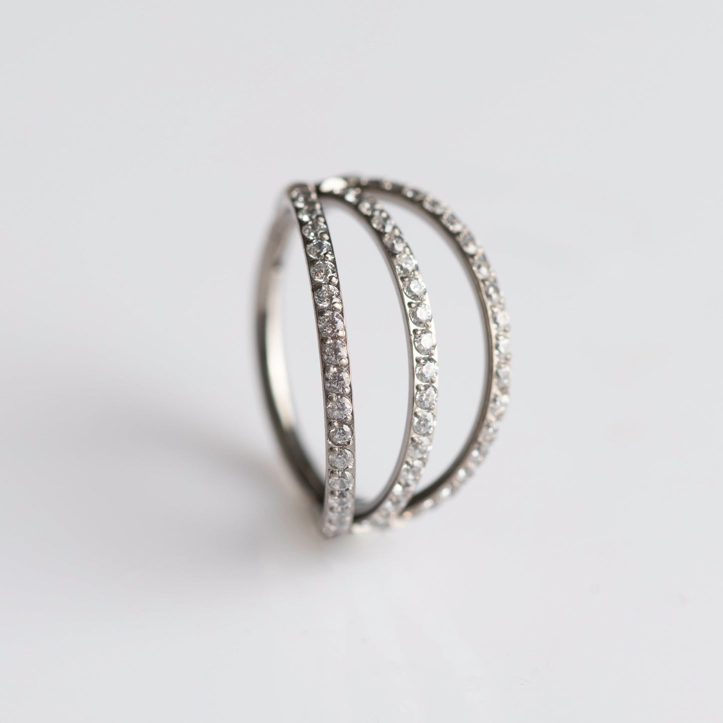 Piercing Argola Triplet - Titânio
