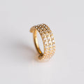 Piercing Argola Zaya PVD Dourado - Titânio