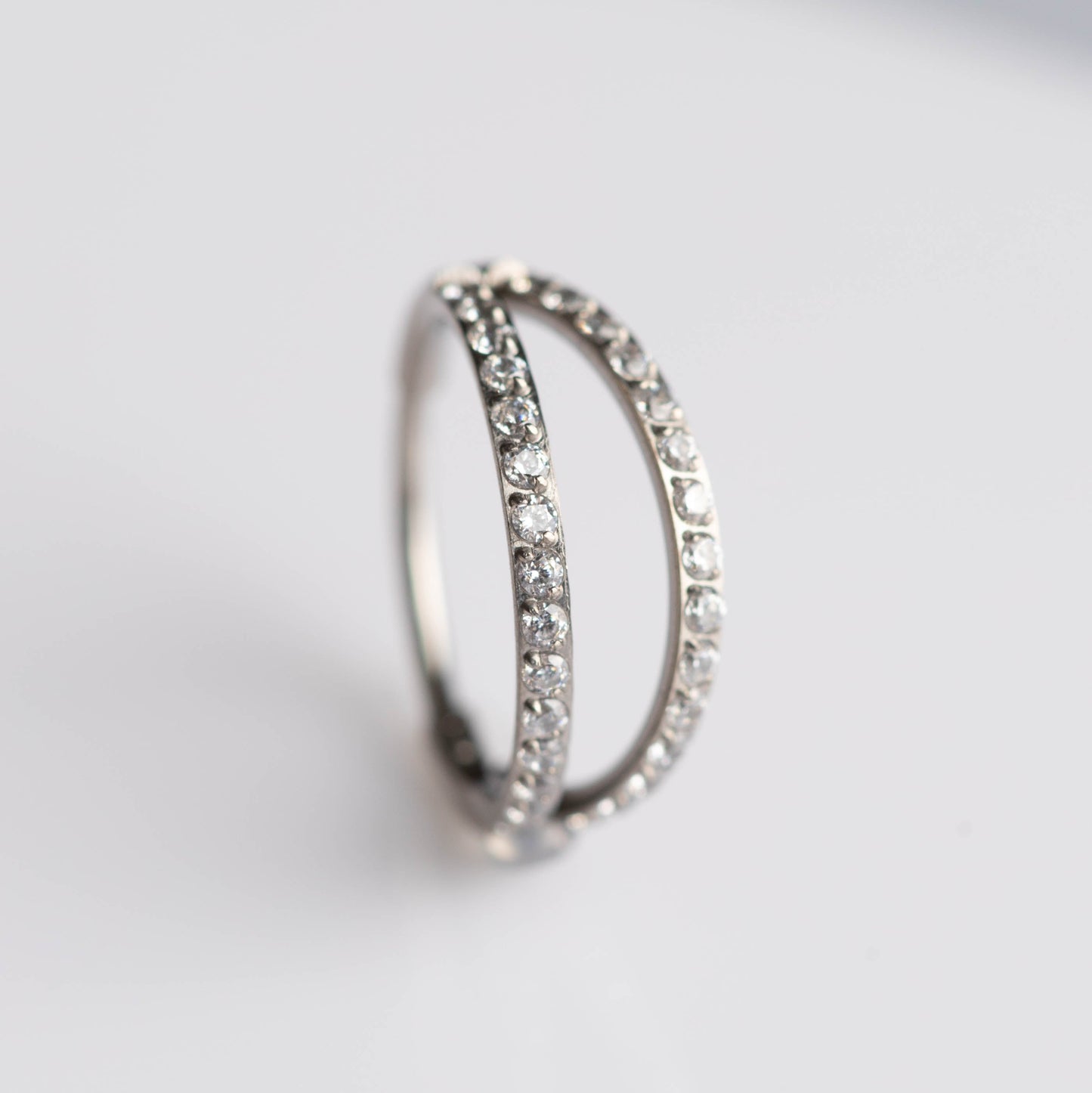 Piercing Argola Duplet - Titânio
