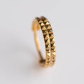 Piercing Argola Zion PVD Dourado - Titânio