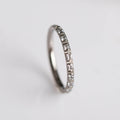 Piercing Argola Crystal Line - Titânio
