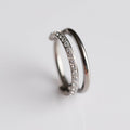 Piercing Argola Duo - Titânio