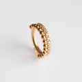 Piercing Argola Joanah PVD Dourado - Titânio