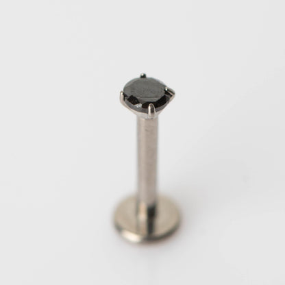 Piercing Ponto de Luz Preto- Titânio