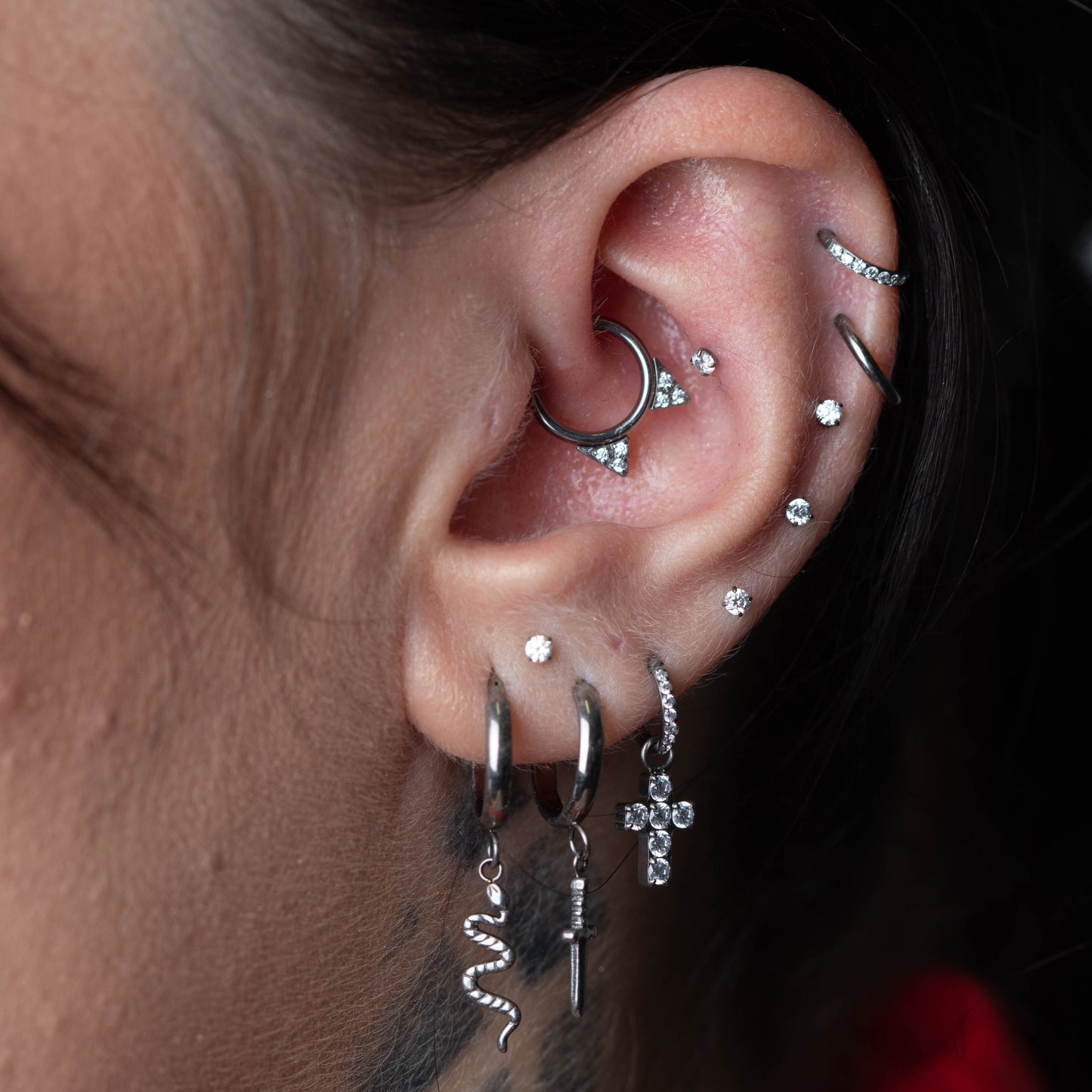 Piercing Catty -Titânio