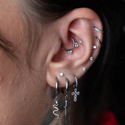 Piercing Catty -Titânio