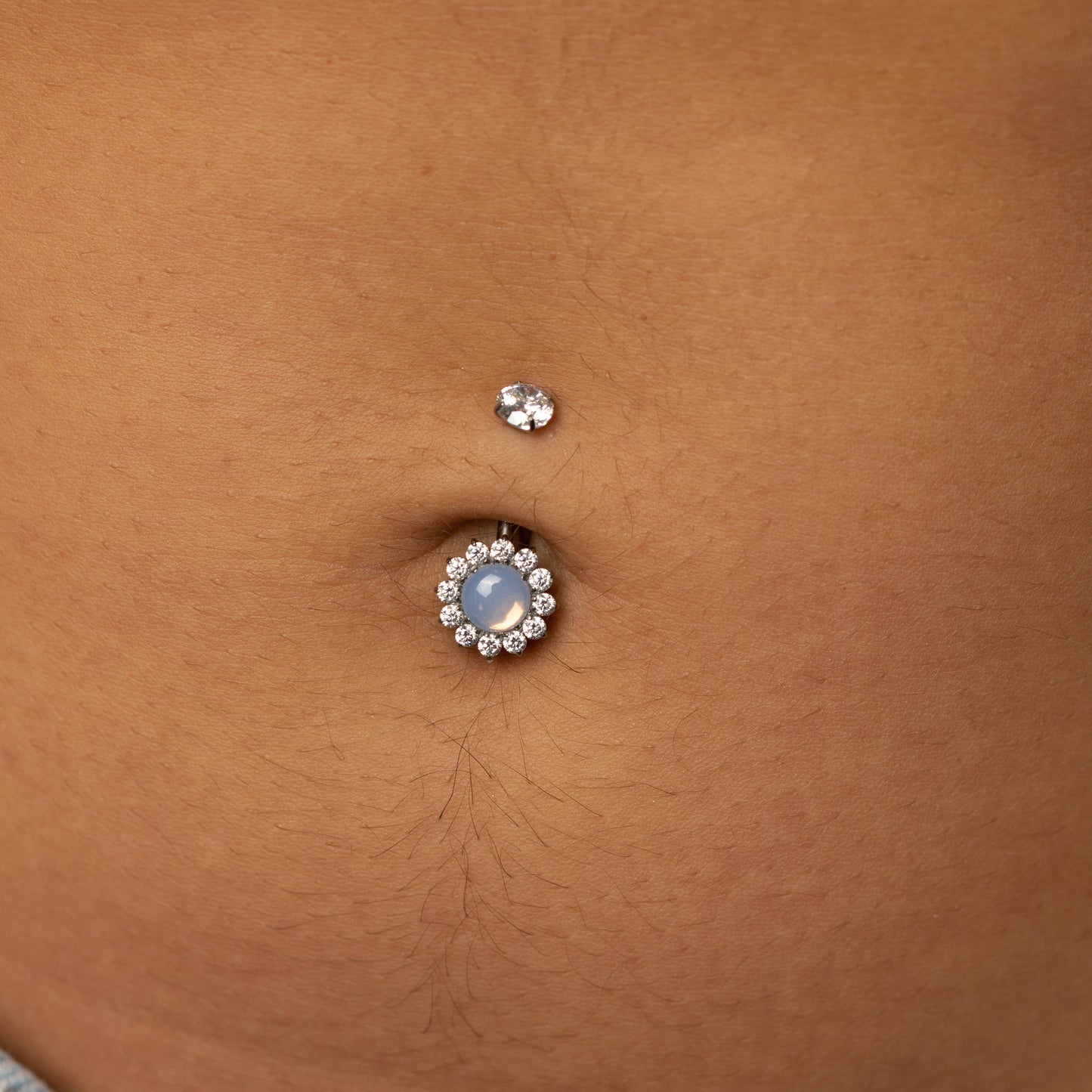 Piercing Damayanti Lilás -Titânio