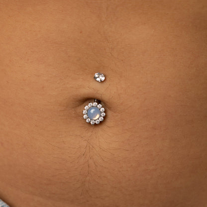 Piercing Damayanti Lilás -Titânio