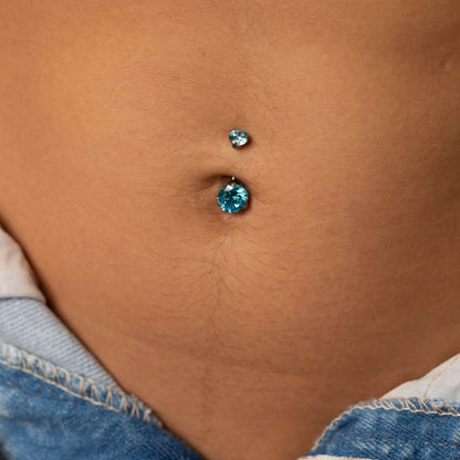 Piercing Azure -Titânio