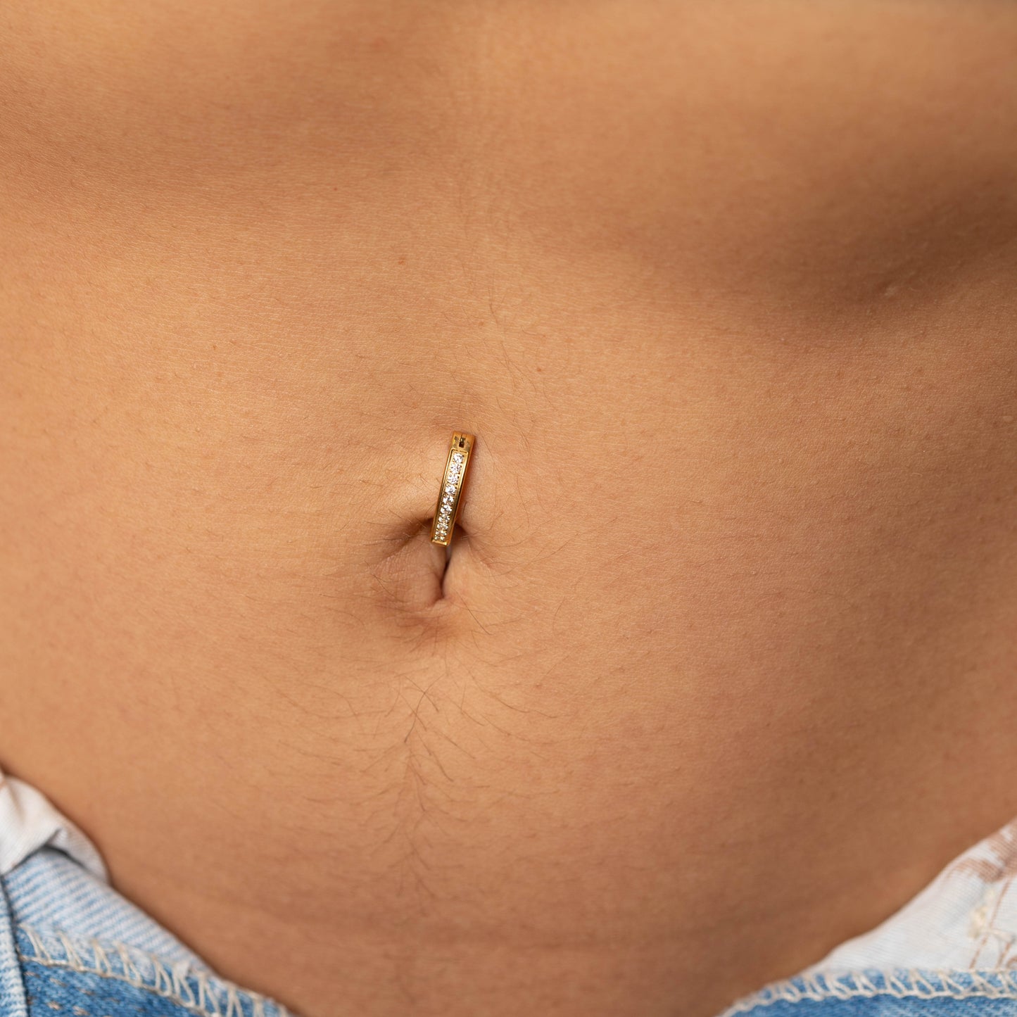 Piercing PVD Gold Uno Aurum -Titânio