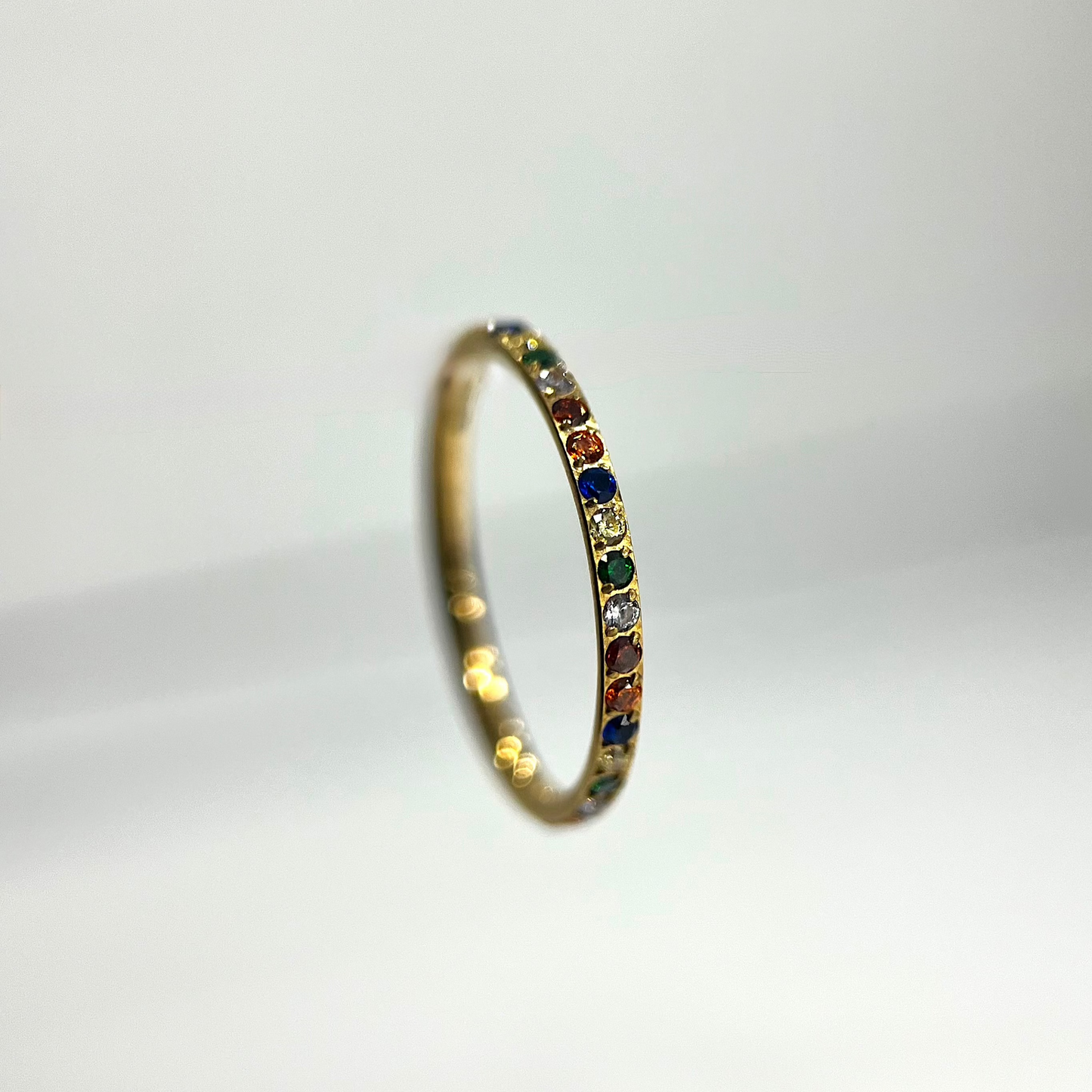 Piercing Argola PVD Gold Unic Colors- Titânio