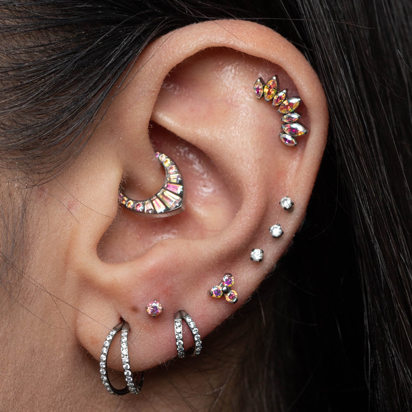 Piercing Ray Furta Cor - Titânio