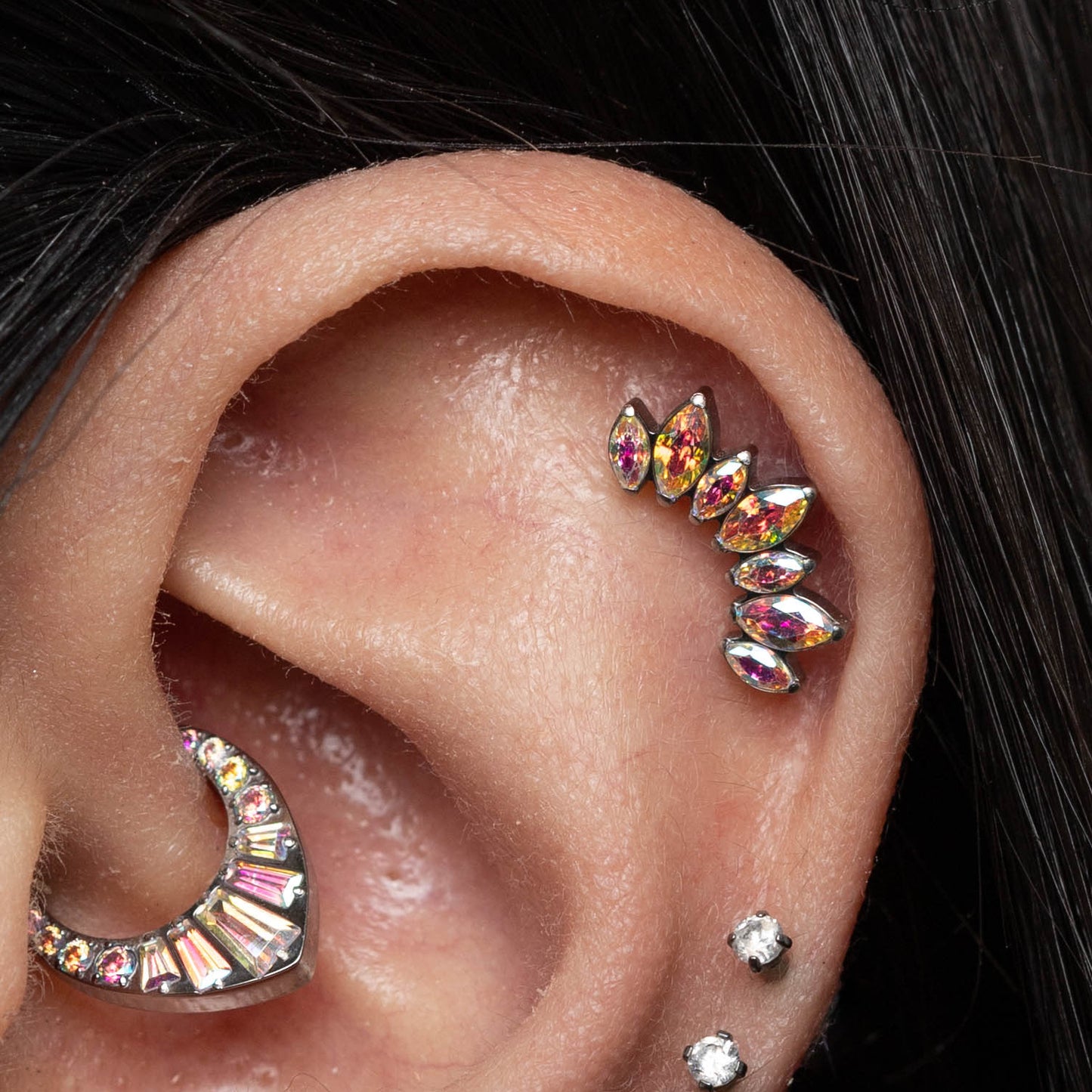Piercing Ray Furta Cor - Titânio