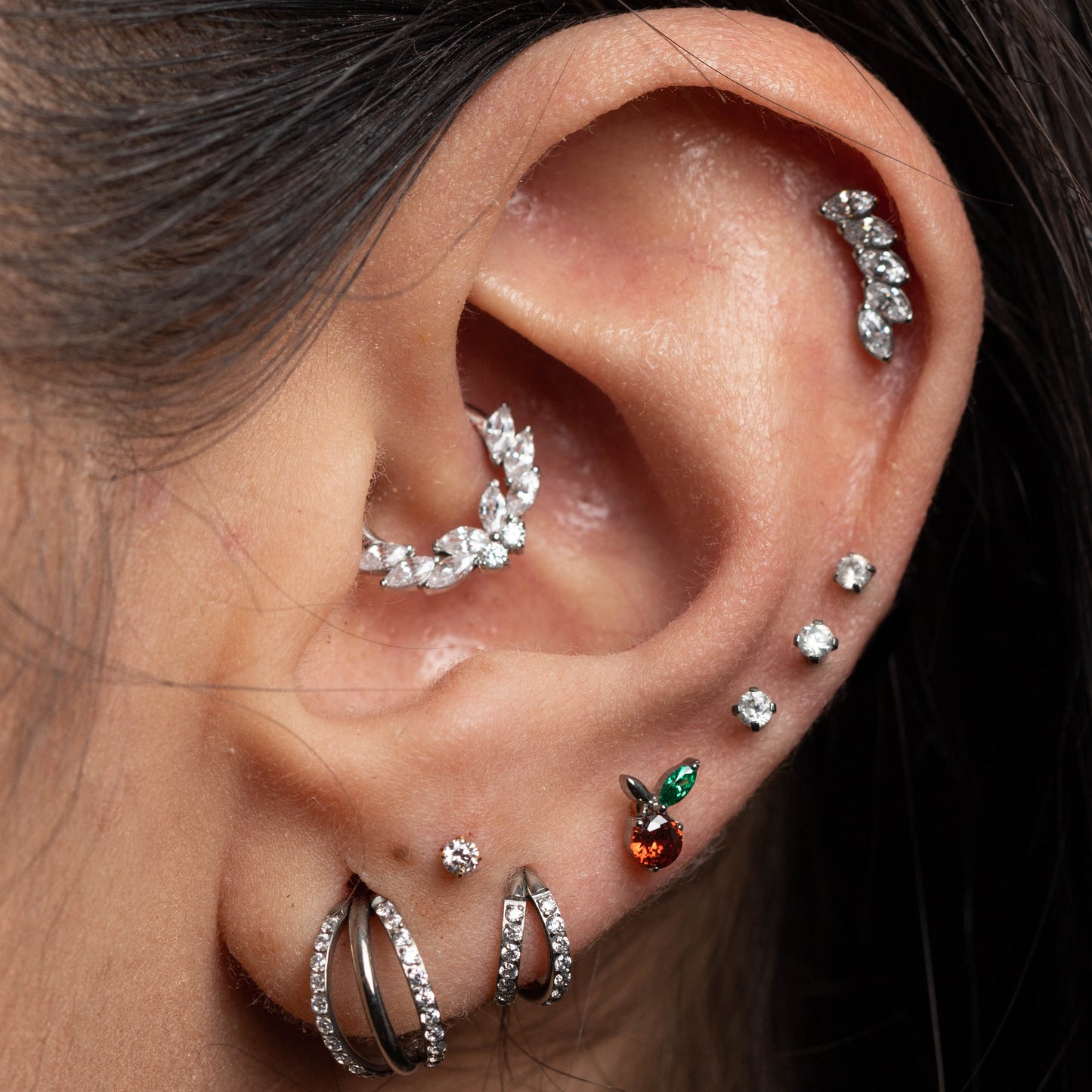 Piercing Apple - Titânio