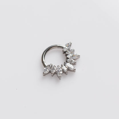 Argola Lumen Ray - Titânio