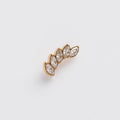 Piercing Maelle PVD Dourado - Titânio