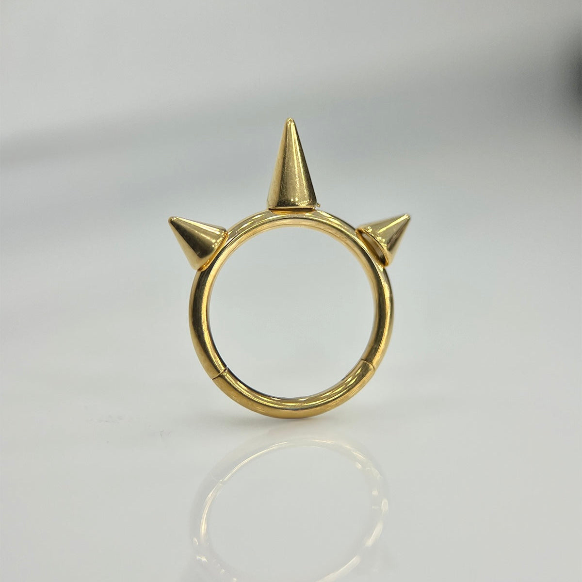 Piercing PVD Gold Sleep Spike -Titânio