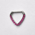 Piercing Cya Pink - Titânio