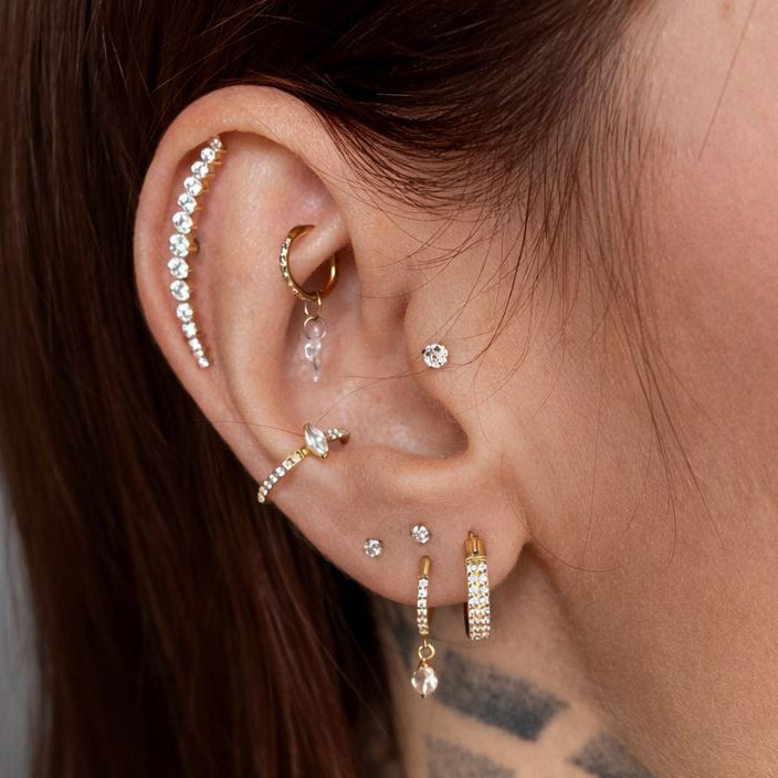 Piercing Argola Alira - Titânio