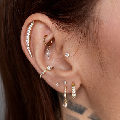 Piercing Argola Alira - Titânio