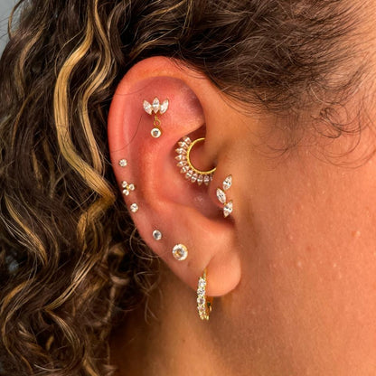 Piercing Daya - Titânio