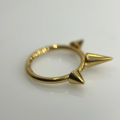 Piercing PVD Gold Sleep Spike -Titânio
