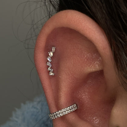 Piercing Squares - Titânio