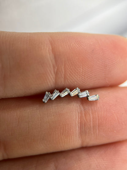 Piercing Squares - Titânio