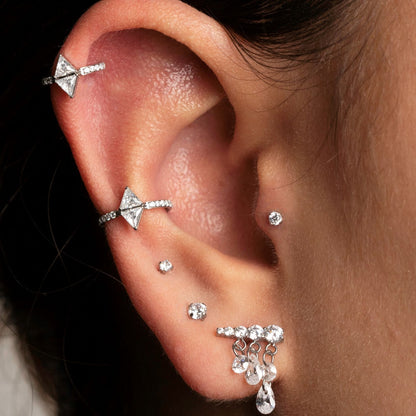 Piercing Argola Alexandra - Titânio