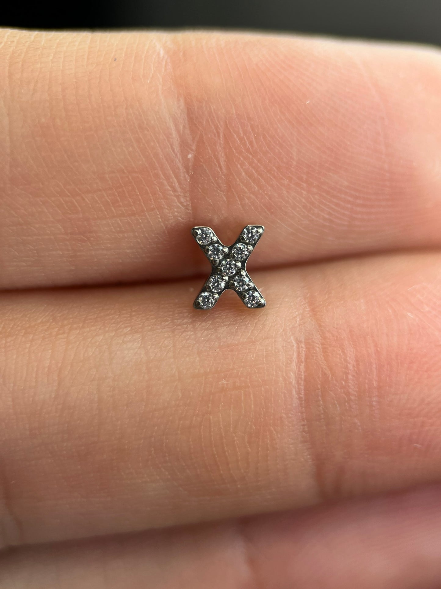 Piercing Xo - Titânio