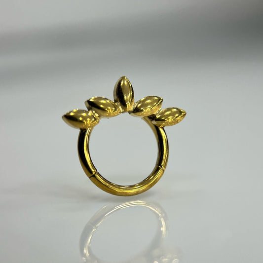 Piercing PVD Gold Lakshmi- Titânio