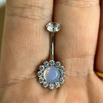 Piercing Damayanti Lilás -Titânio